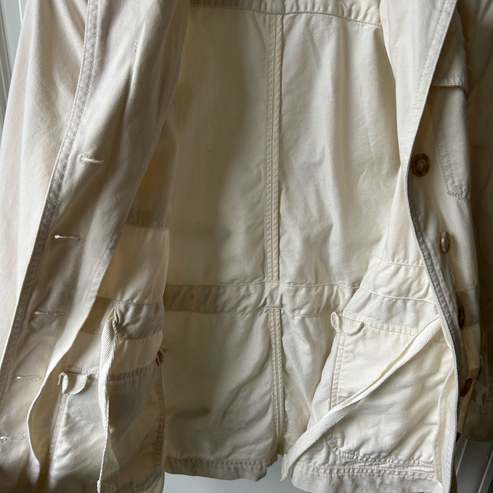 LOFT Cream Utility Jacket - Picture 9 of 10